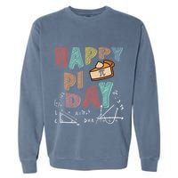 3.14 PI Day Pie Day Pi Symbol For Math Lovers Garment-Dyed Sweatshirt