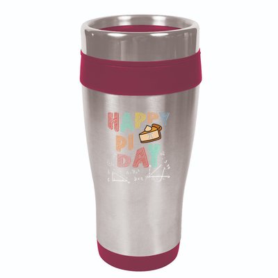 3.14 PI Day Pie Day Pi Symbol For Math Lovers 16oz Travel Tumbler