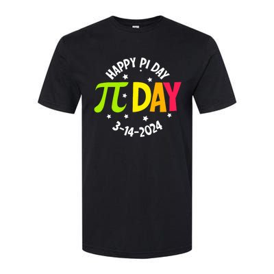 3.14 Pi Day Pie Day Pi Symbol For Math Lovers Softstyle CVC T-Shirt