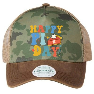3.14 PI Day Pie Day Pi Symbol For Math Lovers Legacy Tie Dye Trucker Hat