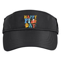 3.14 PI Day Pie Day Pi Symbol For Math Lovers Adult Drive Performance Visor