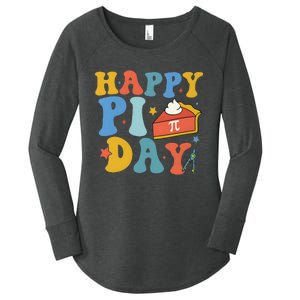 3.14 PI Day Pie Day Pi Symbol For Math Lovers Women's Perfect Tri Tunic Long Sleeve Shirt