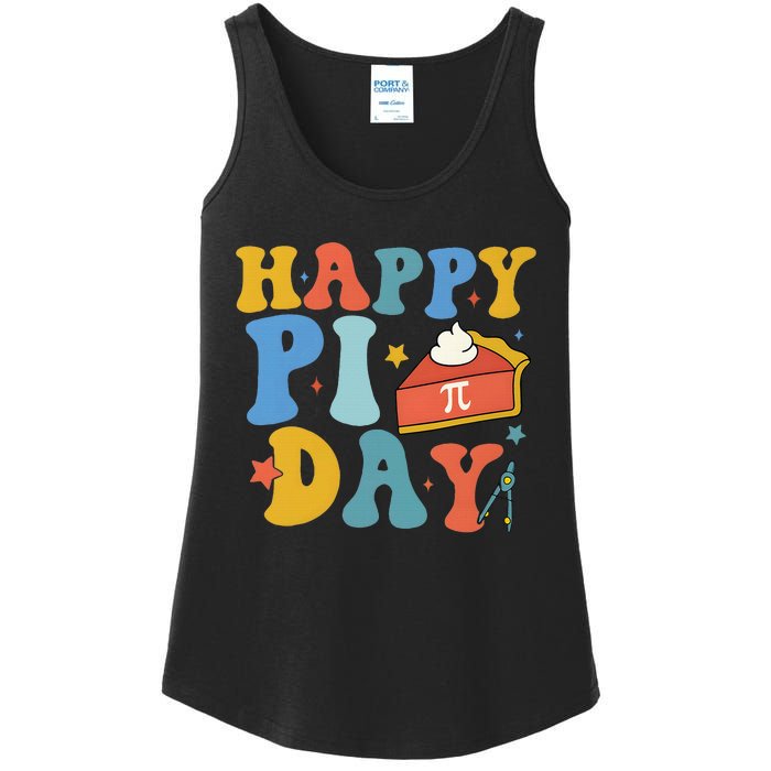 3.14 PI Day Pie Day Pi Symbol For Math Lovers Ladies Essential Tank