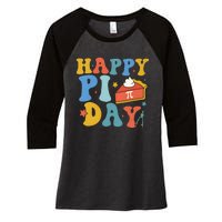 3.14 PI Day Pie Day Pi Symbol For Math Lovers Women's Tri-Blend 3/4-Sleeve Raglan Shirt