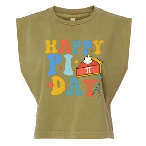 3.14 PI Day Pie Day Pi Symbol For Math Lovers Garment-Dyed Women's Muscle Tee