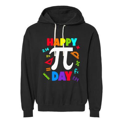 3.14 PI Day Pie Day Pi Symbol For Math Lovers Garment-Dyed Fleece Hoodie