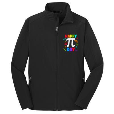 3.14 PI Day Pie Day Pi Symbol For Math Lovers Core Soft Shell Jacket