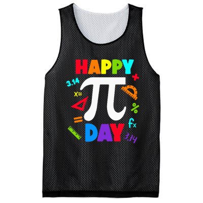 3.14 PI Day Pie Day Pi Symbol For Math Lovers Mesh Reversible Basketball Jersey Tank