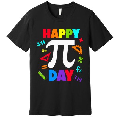 3.14 PI Day Pie Day Pi Symbol For Math Lovers Premium T-Shirt