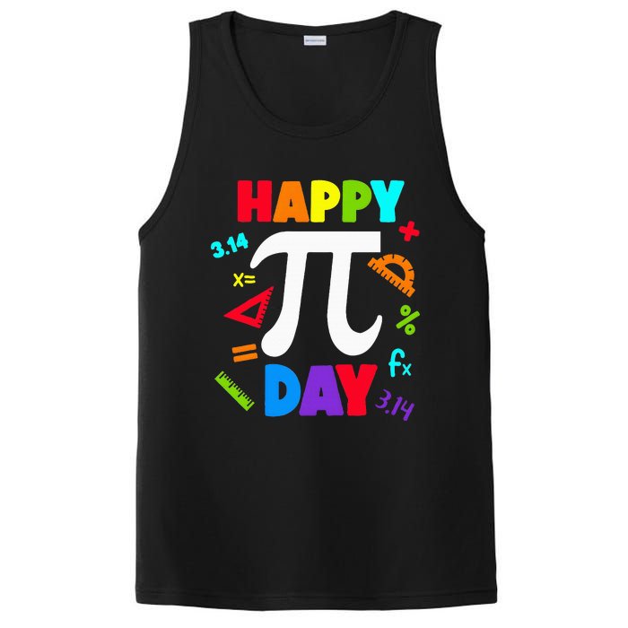 3.14 PI Day Pie Day Pi Symbol For Math Lovers PosiCharge Competitor Tank