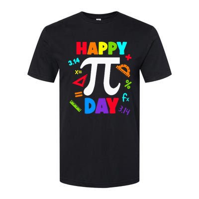 3.14 PI Day Pie Day Pi Symbol For Math Lovers Softstyle CVC T-Shirt