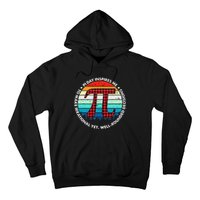 3.14 Pi Digits Vintage 3.14 Pi Math Teacher Happy Pi Day Hoodie