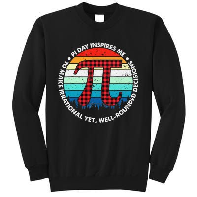 3.14 Pi Digits Vintage 3.14 Pi Math Teacher Happy Pi Day Sweatshirt