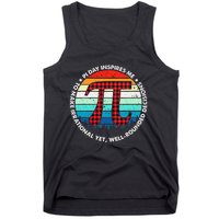 3.14 Pi Digits Vintage 3.14 Pi Math Teacher Happy Pi Day Tank Top