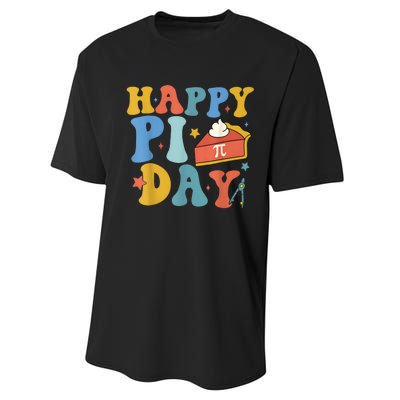 3.14 Pi Day Pie Day Pi Symbol For Math Lovers Performance Sprint T-Shirt