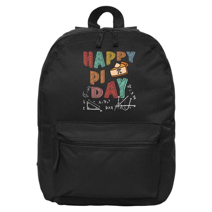 3.14 PI Day Pie Day Pi Symbol For Math Lovers 16 in Basic Backpack