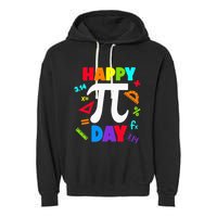 3.14 PI Day Pie Day Pi Symbol For Math Lovers Garment-Dyed Fleece Hoodie