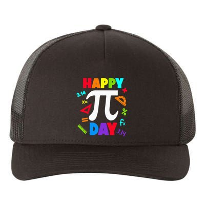 3.14 PI Day Pie Day Pi Symbol For Math Lovers Yupoong Adult 5-Panel Trucker Hat