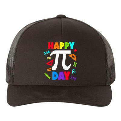 3.14 PI Day Pie Day Pi Symbol For Math Lovers Yupoong Adult 5-Panel Trucker Hat