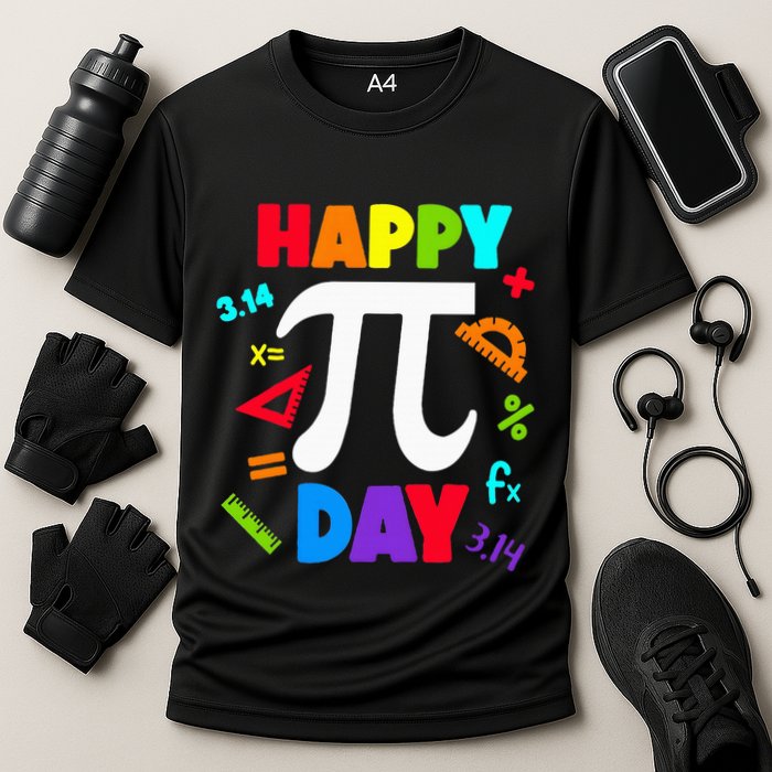 3.14 PI Day Pie Day Pi Symbol For Math Lovers Performance Shirt