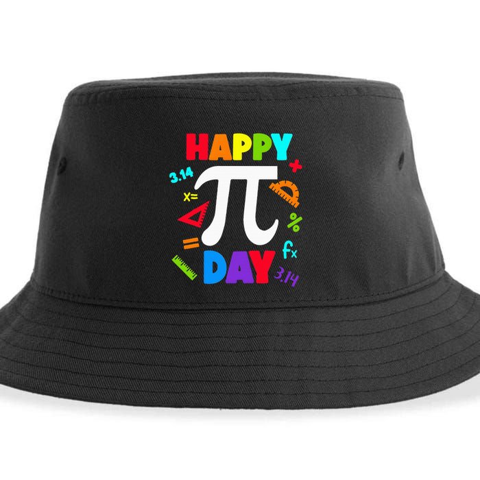 3.14 PI Day Pie Day Pi Symbol For Math Lovers Sustainable Bucket Hat