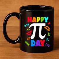 3.14 PI Day Pie Day Pi Symbol For Math Lovers 11oz C Handle Ceramic Mug