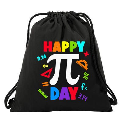 3.14 PI Day Pie Day Pi Symbol For Math Lovers Drawstring Bag