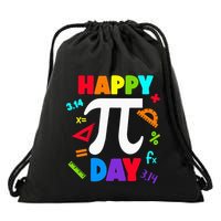 3.14 PI Day Pie Day Pi Symbol For Math Lovers Drawstring Bag