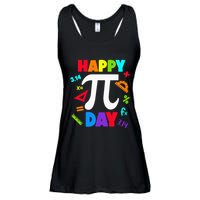 3.14 PI Day Pie Day Pi Symbol For Math Lovers Ladies Essential Flowy Tank