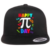 3.14 PI Day Pie Day Pi Symbol For Math Lovers Flat Bill Trucker Hat