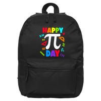 3.14 PI Day Pie Day Pi Symbol For Math Lovers 16 in Basic Backpack