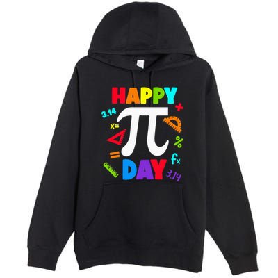 3.14 PI Day Pie Day Pi Symbol For Math Lovers Premium Pullover Hoodie