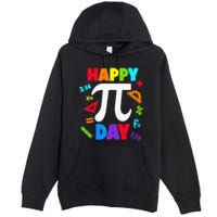 3.14 PI Day Pie Day Pi Symbol For Math Lovers Premium Pullover Hoodie