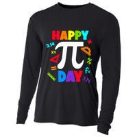3.14 PI Day Pie Day Pi Symbol For Math Lovers Cooling Performance Long Sleeve Crew