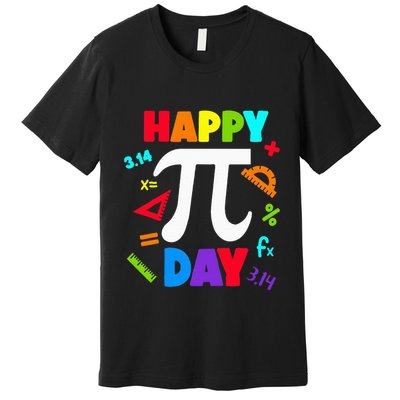 3.14 PI Day Pie Day Pi Symbol For Math Lovers Premium T-Shirt