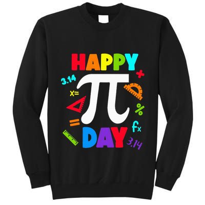 3.14 PI Day Pie Day Pi Symbol For Math Lovers Tall Sweatshirt