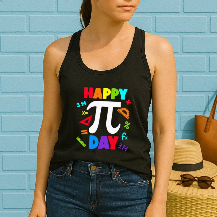 3.14 PI Day Pie Day Pi Symbol For Math Lovers Womens Tank Top