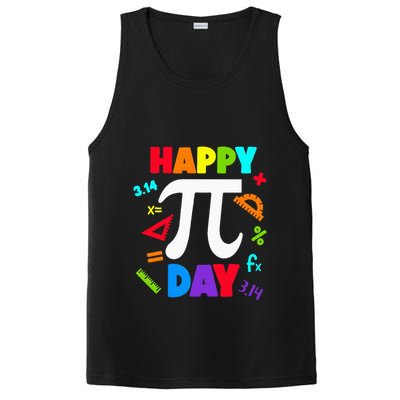 3.14 PI Day Pie Day Pi Symbol For Math Lovers PosiCharge Competitor Tank