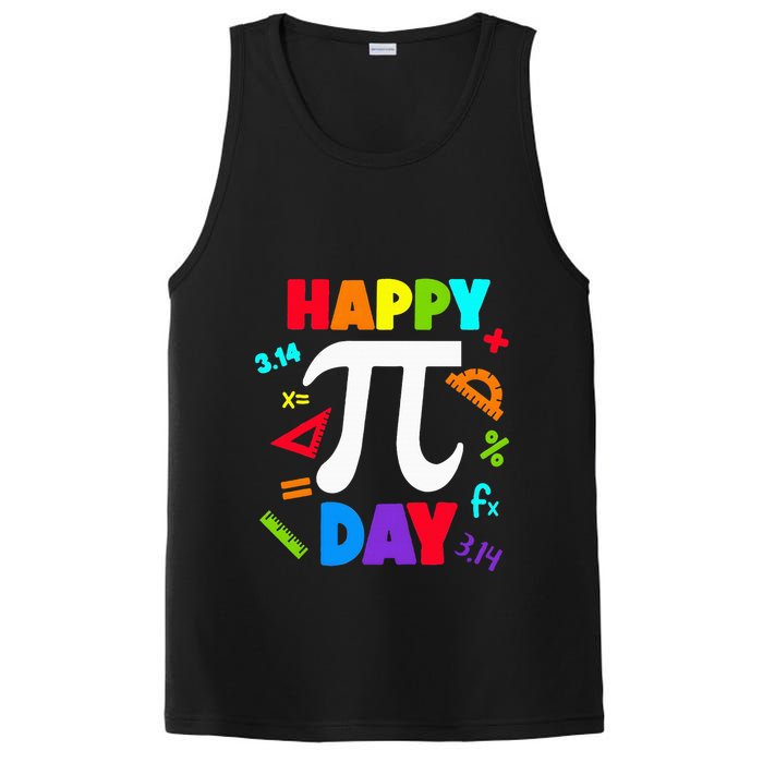 3.14 PI Day Pie Day Pi Symbol For Math Lovers PosiCharge Competitor Tank