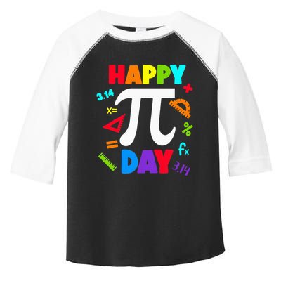 3.14 PI Day Pie Day Pi Symbol For Math Lovers Toddler Fine Jersey T-Shirt