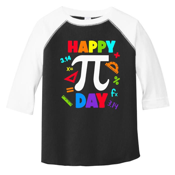 3.14 PI Day Pie Day Pi Symbol For Math Lovers Toddler Fine Jersey T-Shirt