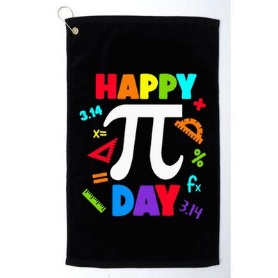 3.14 PI Day Pie Day Pi Symbol For Math Lovers Golf Towel