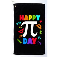 3.14 PI Day Pie Day Pi Symbol For Math Lovers Golf Towel