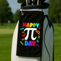 3.14 PI Day Pie Day Pi Symbol For Math Lovers Golf Towel