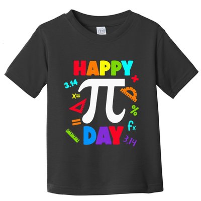 3.14 PI Day Pie Day Pi Symbol For Math Lovers Toddler T-Shirt