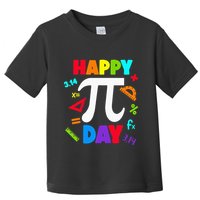 3.14 PI Day Pie Day Pi Symbol For Math Lovers Toddler T-Shirt