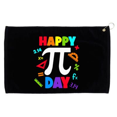 3.14 PI Day Pie Day Pi Symbol For Math Lovers Grommeted Golf Towel