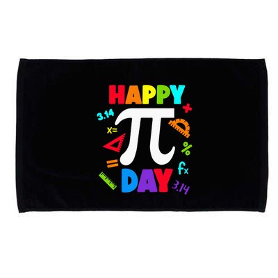3.14 PI Day Pie Day Pi Symbol For Math Lovers Microfiber Hand Towel