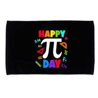 3.14 PI Day Pie Day Pi Symbol For Math Lovers Microfiber Hand Towel