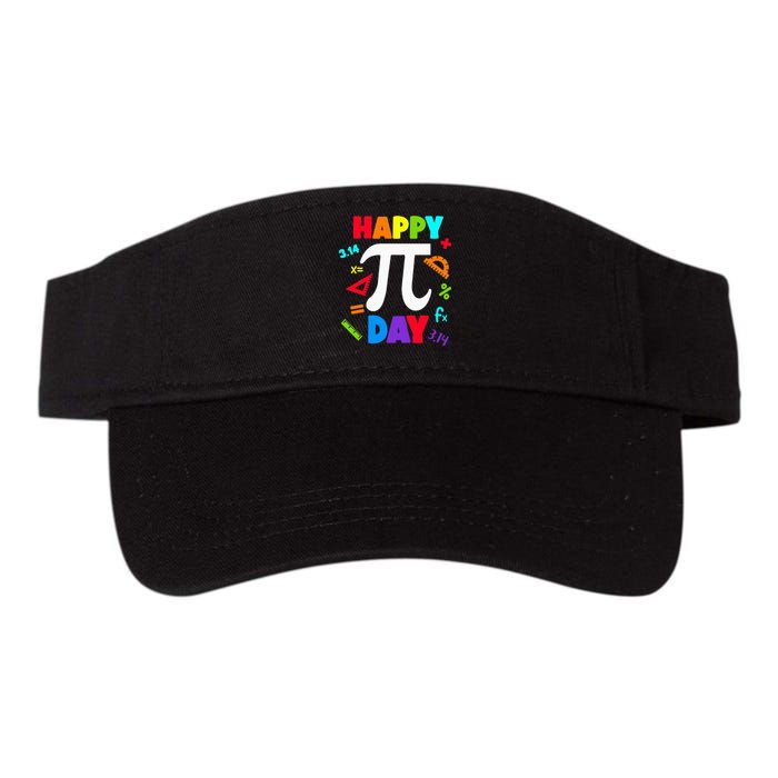 3.14 PI Day Pie Day Pi Symbol For Math Lovers Valucap Bio-Washed Visor